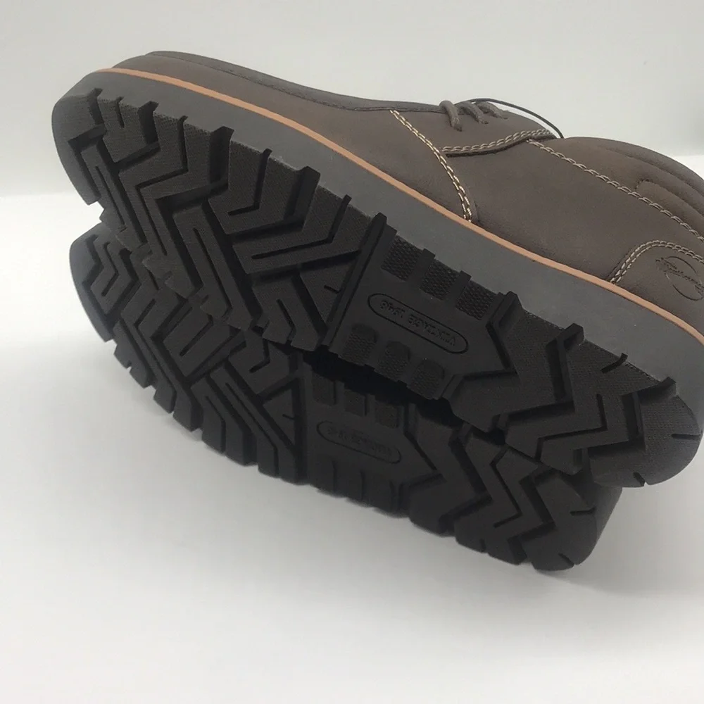 WEATHERPROOF Mens Pull Tab Padded Chester Round Toe Lace-Up Chukka Boots